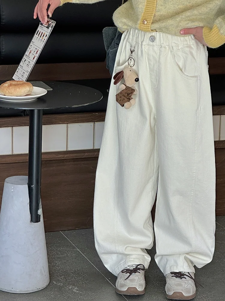 aiza-basic-kids-casual-pants-spring-new-sle-children's-clothes-korean-sle-wide-leg-pants-cotton-polyester-blend