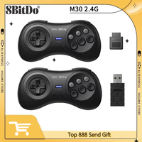 8BitDo M30 2.4G Wireless Controller For Sega Genesis/Sega Genesis Mini/Mega Drive Mini For Nintendo Switch