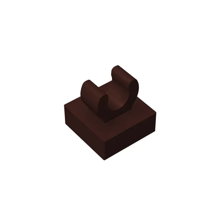 Gobricks GDS-818 Tile Special 1x1 mit Clip mit abgerundeten Kanten, kompatibel mit Lego 15712 2555 DIY-Lerngebäude