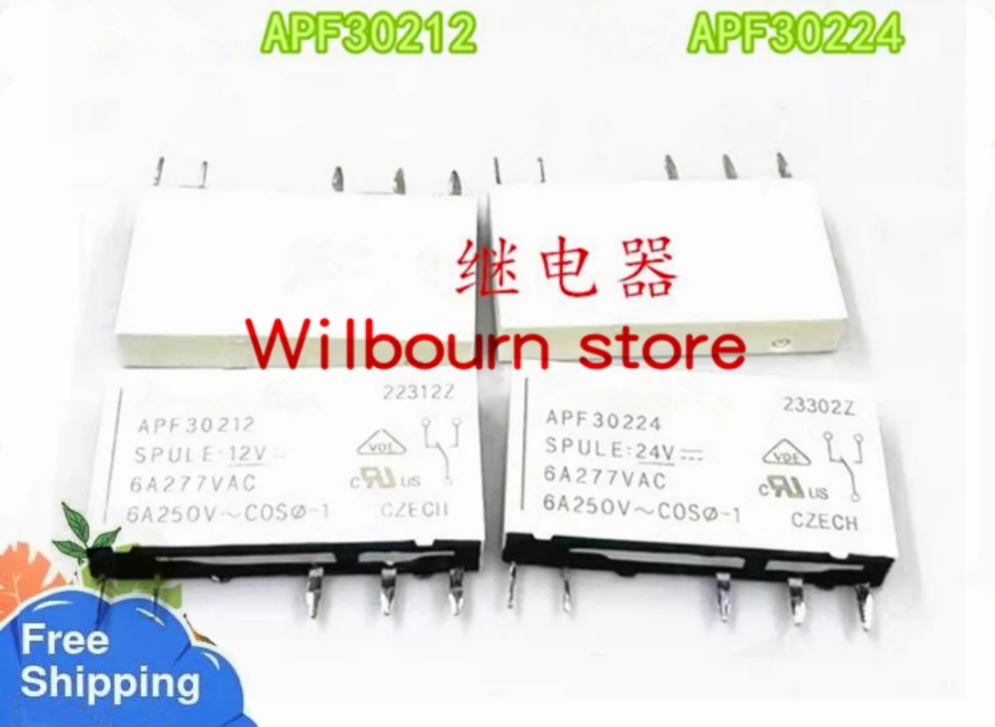 5PCS/LOT APF30212 12V APF30224 24V  6A  DIP New original stock