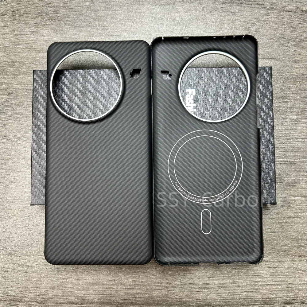 

Настоящий карбоновый чехол для Oneplus 13, чехол для телефона Kevlar Magsafe, роскошный ультралегкий ультратонкий защитный чехол из углеродного волокна