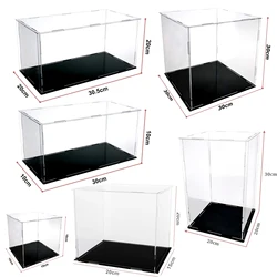 Acrylic Transparent Multi-Layer Doll Toy Display Box Dust Proof Handmade Doll Display Box Display Rack Bubble Mart Storage Box