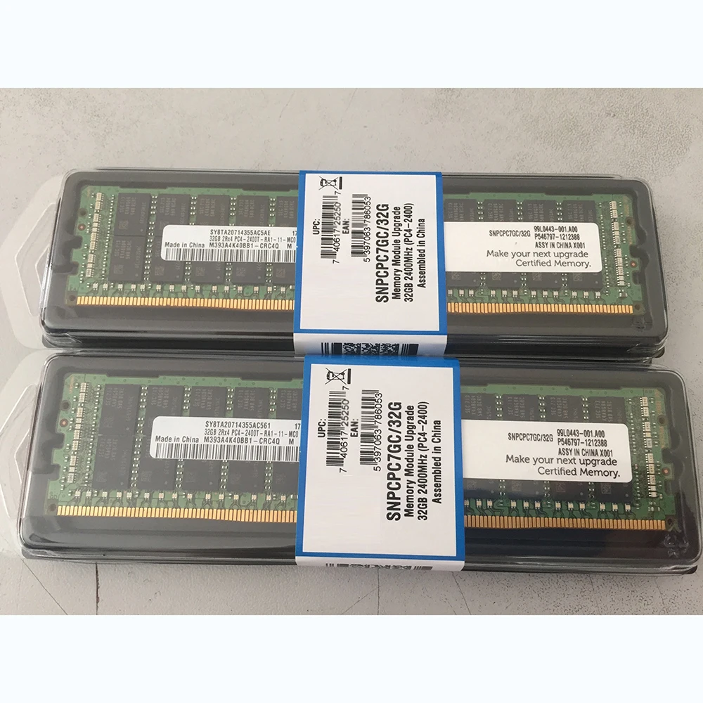 Tturquoise-Mémoire serveur, T7910, FC630, R530, SNPC7GC, 32 Go, 32 Go, DDR4, 2400MHz RAM