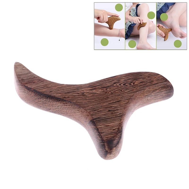 1Pcs full body thai massage wood stick hand and foot spa therapy reflexology massager tool