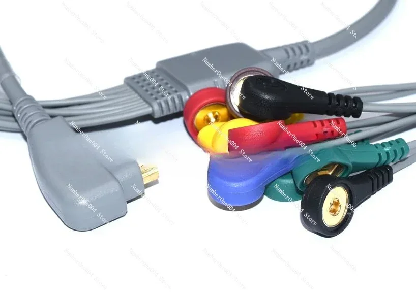 Applicable to Compatible with DMS300-4A Dynamic ECG Lead Cable, Dynamic 12 Lead Cable, Does Not Sell Machines