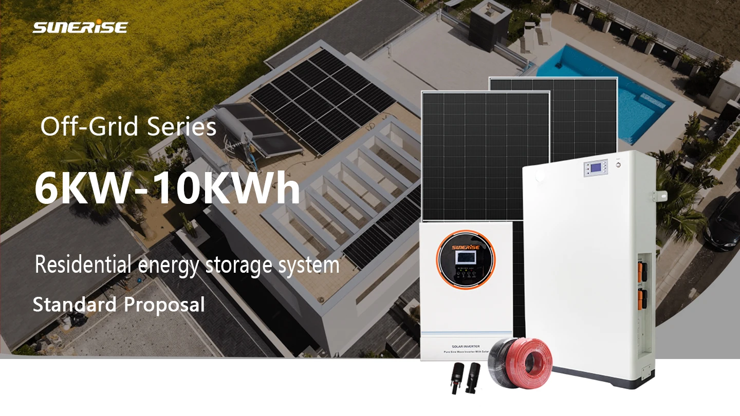 Hot Sale Solar System Storage Energy for Home Use High Quality Solar System All Black Solar Energy Roof Top System