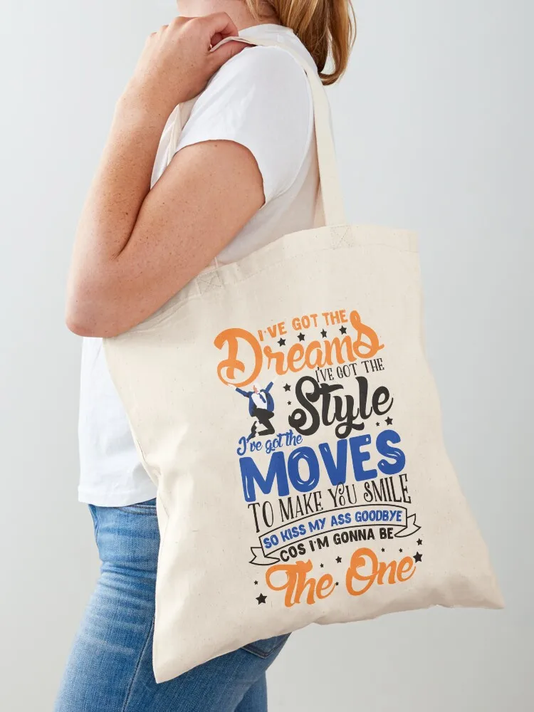 

I'm gonna be the one. Everybody's talking about Jamie. Tote Bag Beach bag shopper bag women the tote Canvas