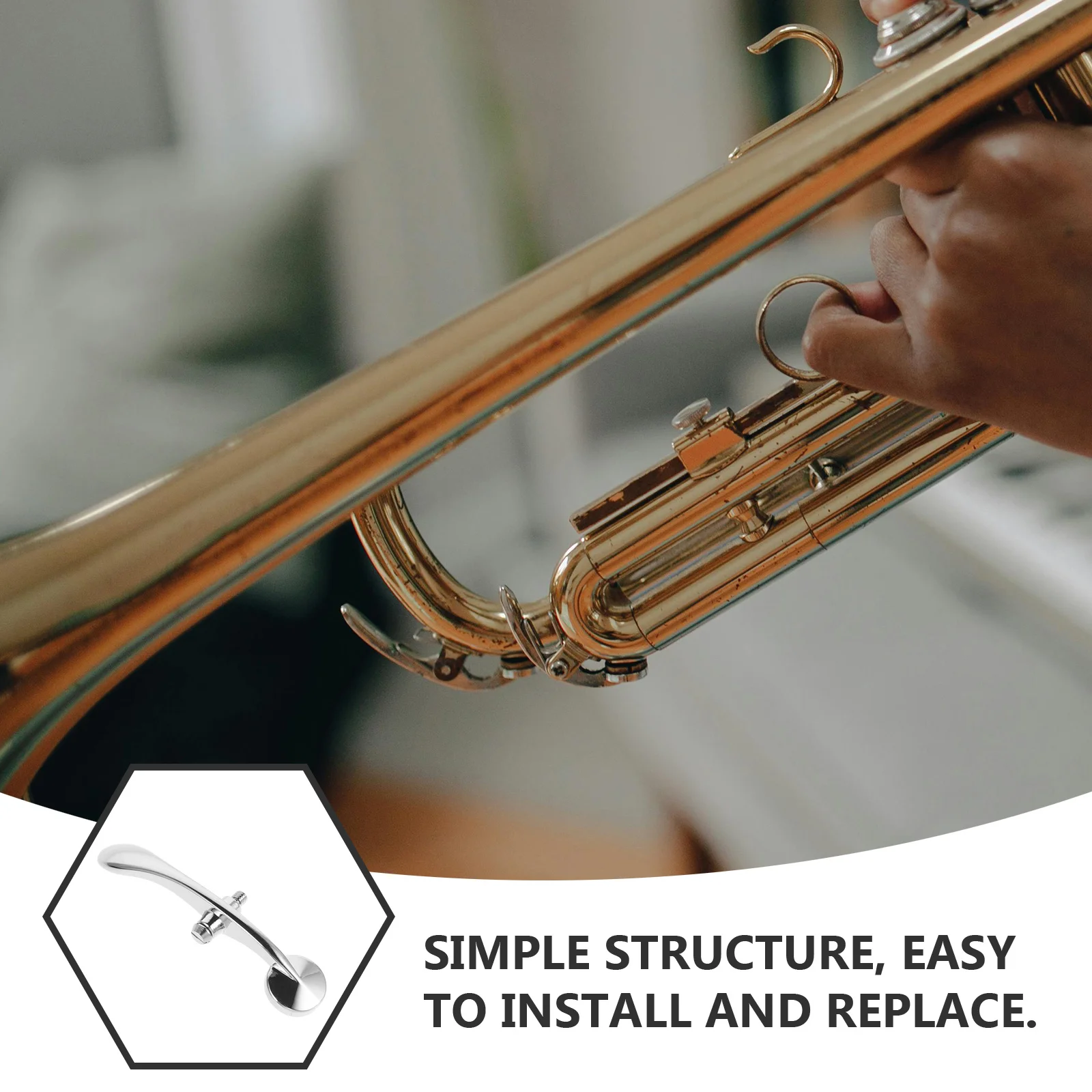 

5pcs 5 Pack Instrumentswater Key Spit Valve Trombone Brass Accessory Accessories Kit