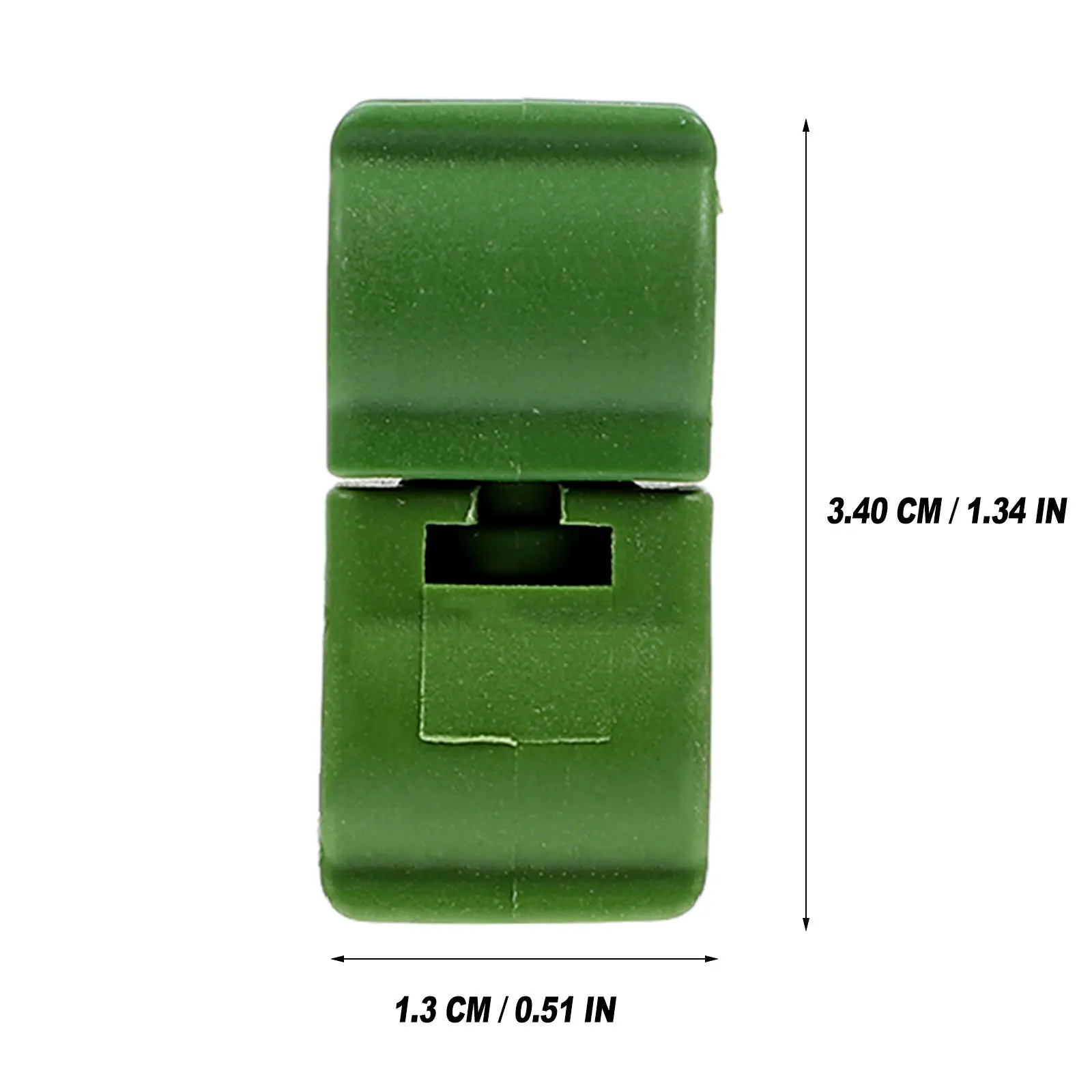 

10Pcs Rotating Plastic Plant Clips Weatherproof Plant Fixing Clips Garden Stem Supports Branch Clamps