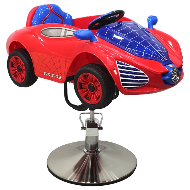 Hydraulic Rotatable Kids Barber Chair Hair Salon Styling Car Chair