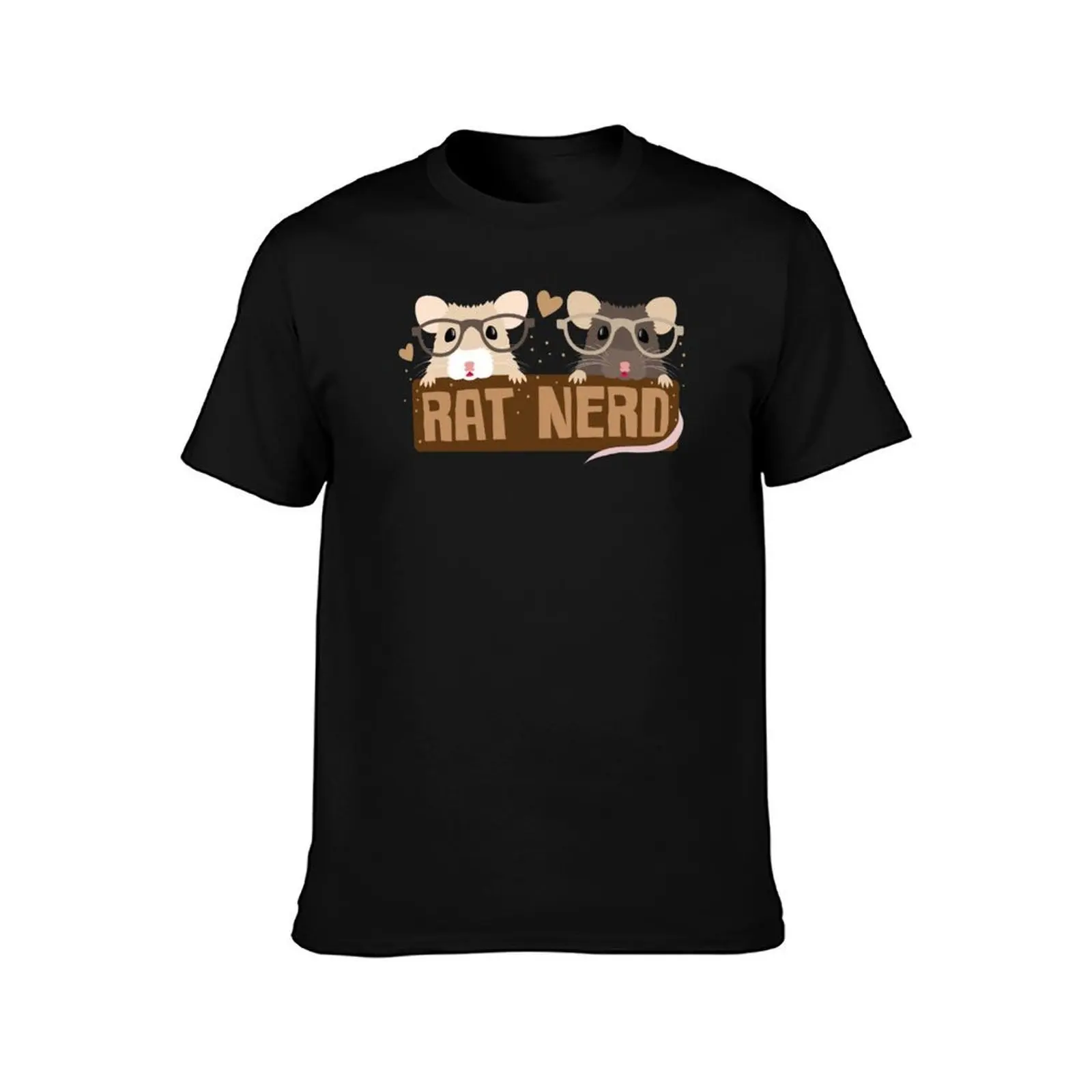 RAT NERD (Self proclaimed expert about RATS) T-Shirt Street Fashion Casual Tee Shirt T-Shirt