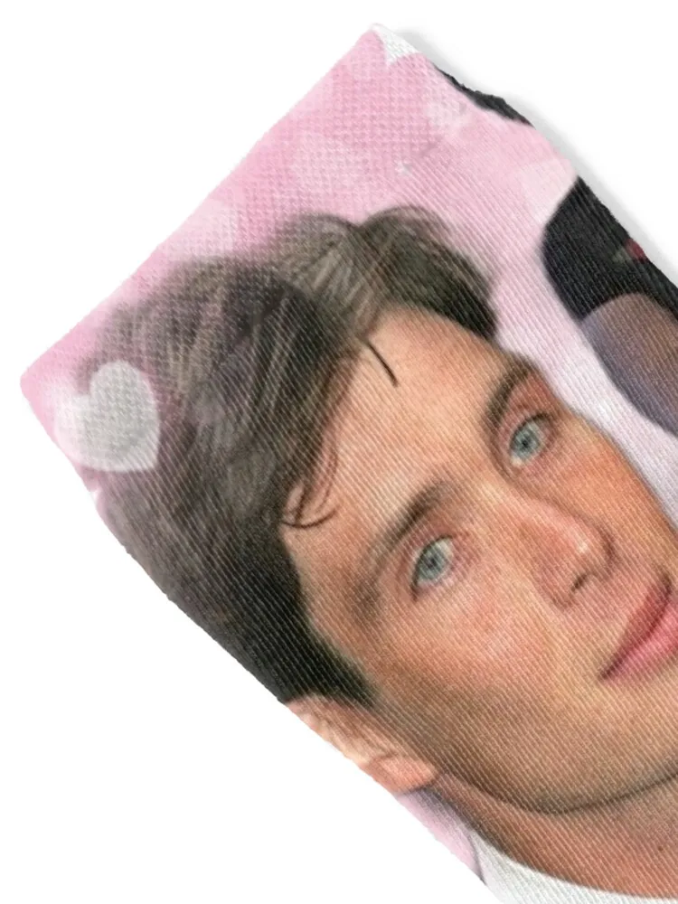 Cillian Murphy Girl DInner Socks winter thermal with print gym Children's Mens Socks Women's