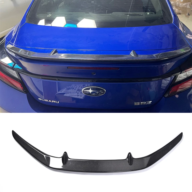 For Toyota GR86 Subaru BRZ 2022 2023 true carbon fiber rear spoiler rear spoiler rear spoiler trunk spoiler rear body cover kit