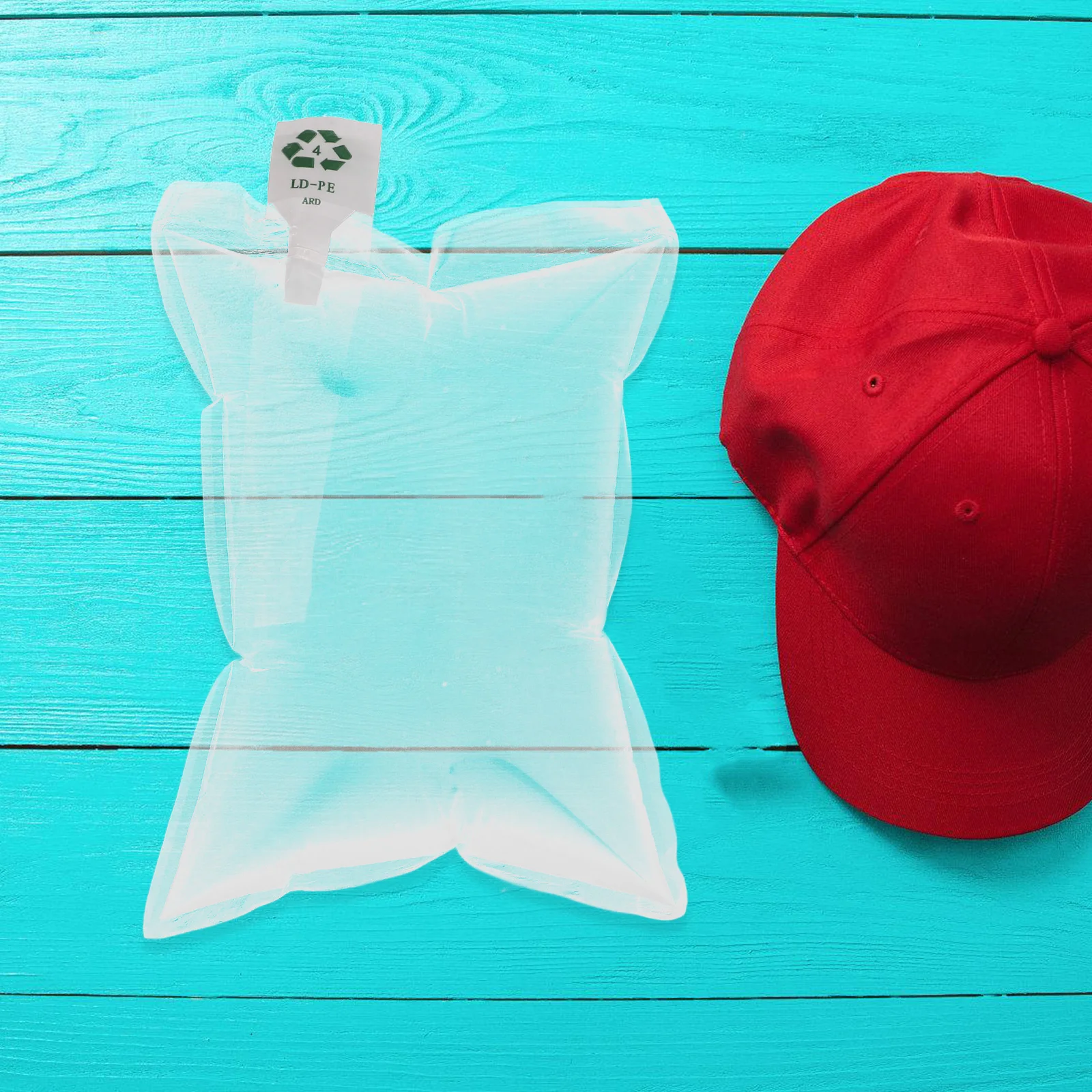 100 Pcs Anti-pressure Packaging Bag Shipping Air Bags Hat Inflatable Has for Packing Cushion Filling