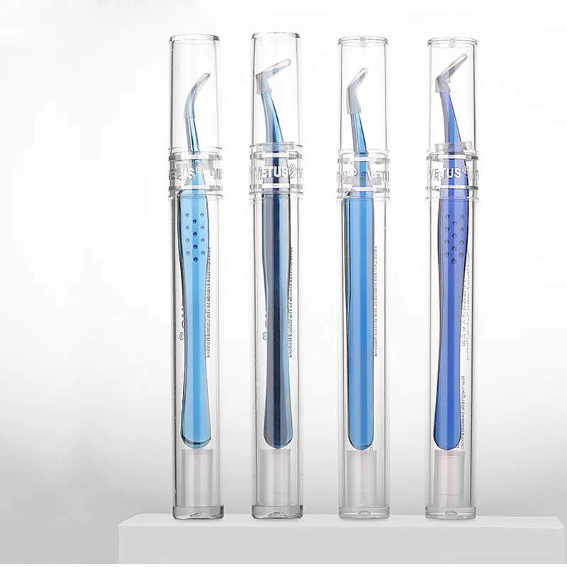 Lash Extension Fiber Tip Tweezers High Precision Stainless Steel Tweezers Anti-static Easy Fan Volume Eyelashes Makeup Tool