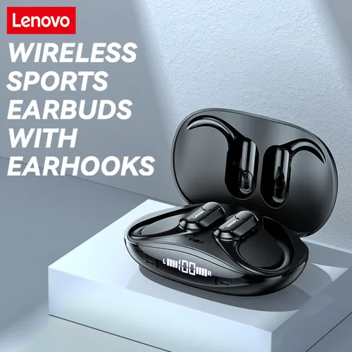 Imagen 2 del producto [Auriculares con traductor AI] auriculares Lenovo thinkplus XT80 inalámbricos Bluetooth deportivos con reducción de ruido auriculares estéreo HiFi para juegos