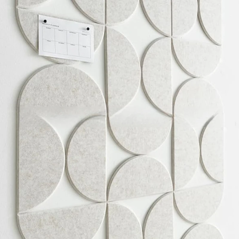 

Polyester Fiber Sound Absorbing Board Felt Panel Noise Reduction Sound Insulation Wall Board For Office Home Interior Decoration