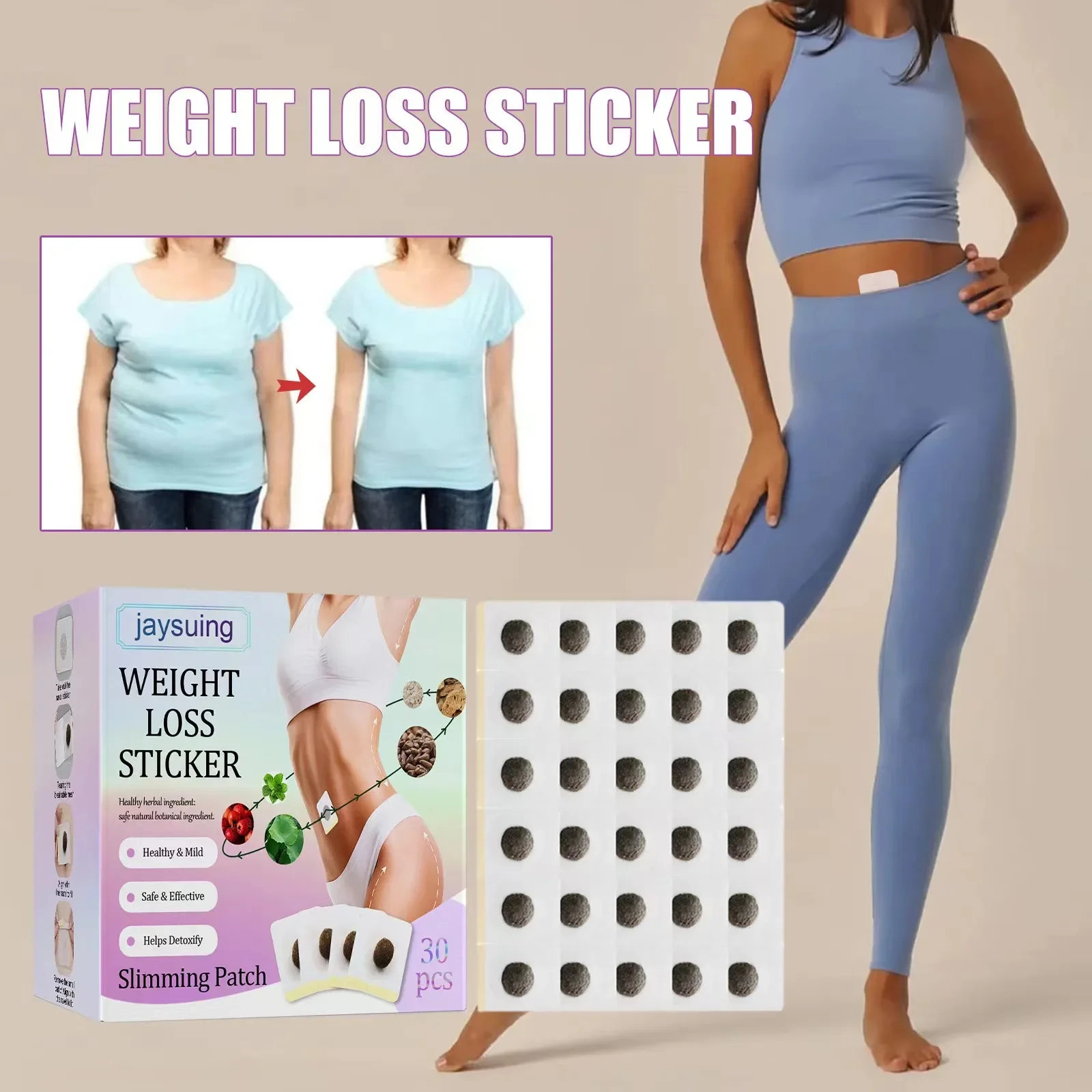 Weight Loss Slim Patch Fat Burning Slimming Products Body Belly Waist Losing Weight Cellulite Fat Burner Sticker