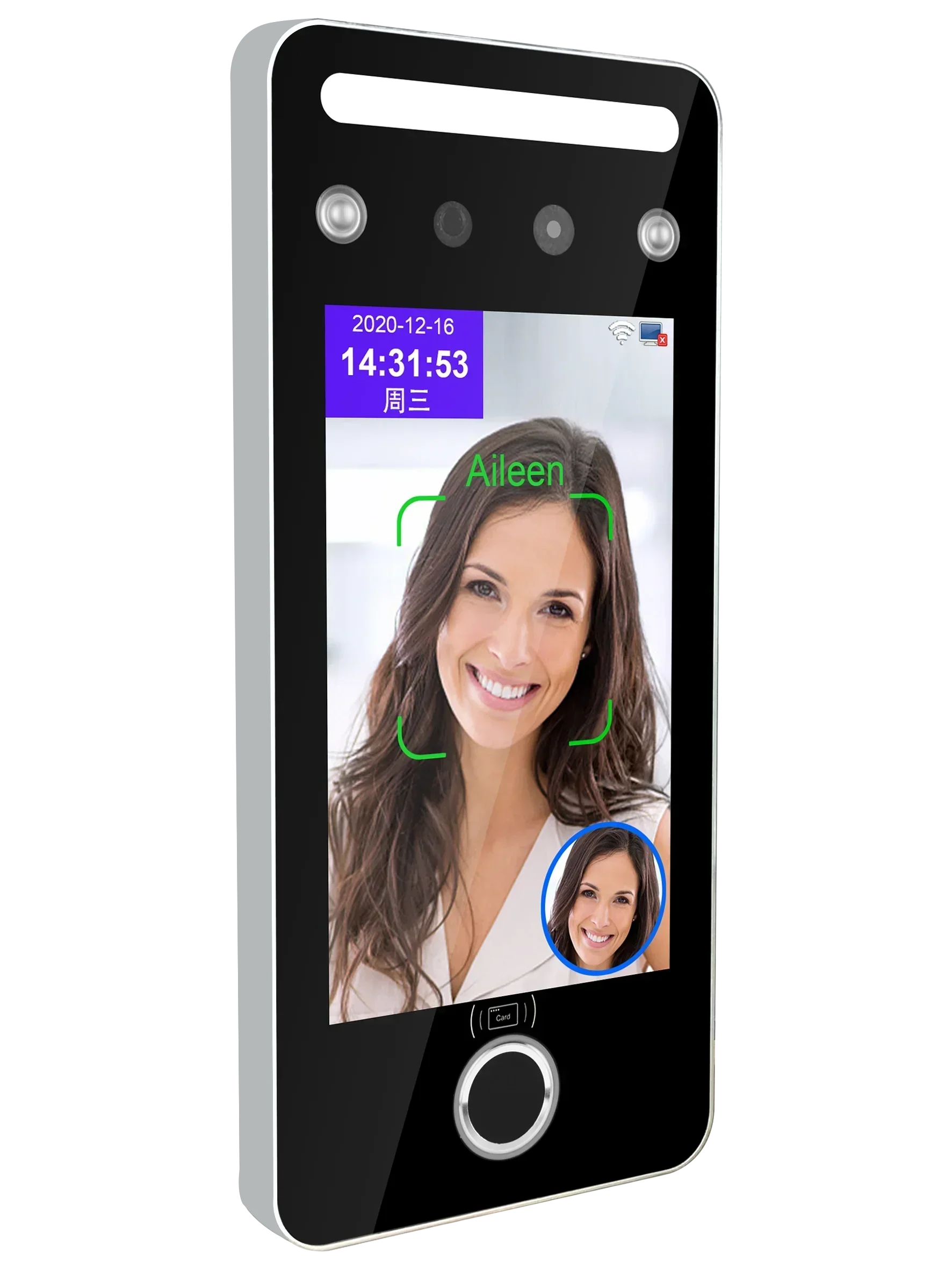 CCTV Timmy AI07F NFC Access Control System AI Face Recognition  SDK Time Attendance Access Control System