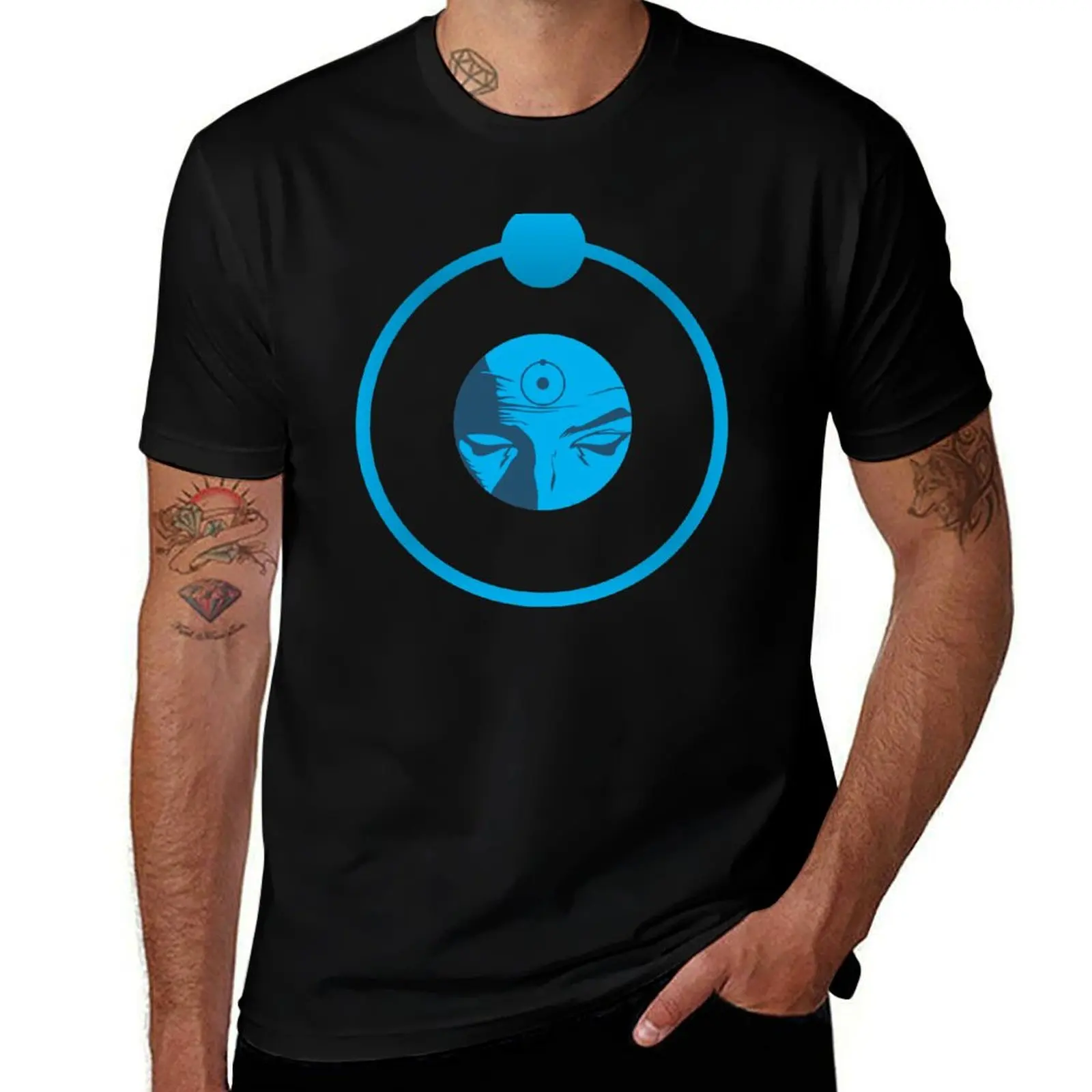 

Dr. Manhattan - Watchman T-Shirt Plus Size Basic Cotton T-Shirt