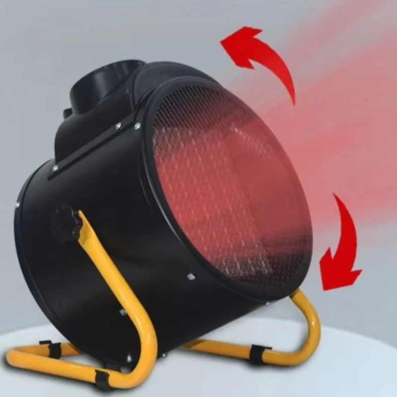 Household Fan Heater Big Air Volume Fast Warm Air Circulation Stable For Bedroom Living Room Small Working Room Indoor Space Use