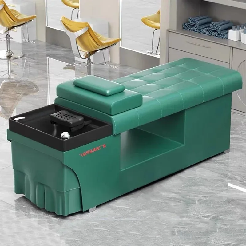 Massagem backeash shampoo cadeira salão de beleza lavagem estilista nordic shampoo cadeira profissional barbeiro barbeiro móveis comerciais