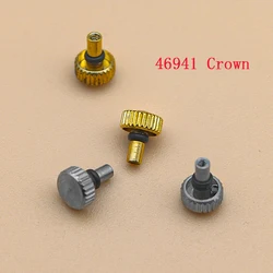Stainless Steel Crown 7009 Fit 46941 46943 Movement Accessories Replacement Spare Parts Oriental Double Lion Watch Modified