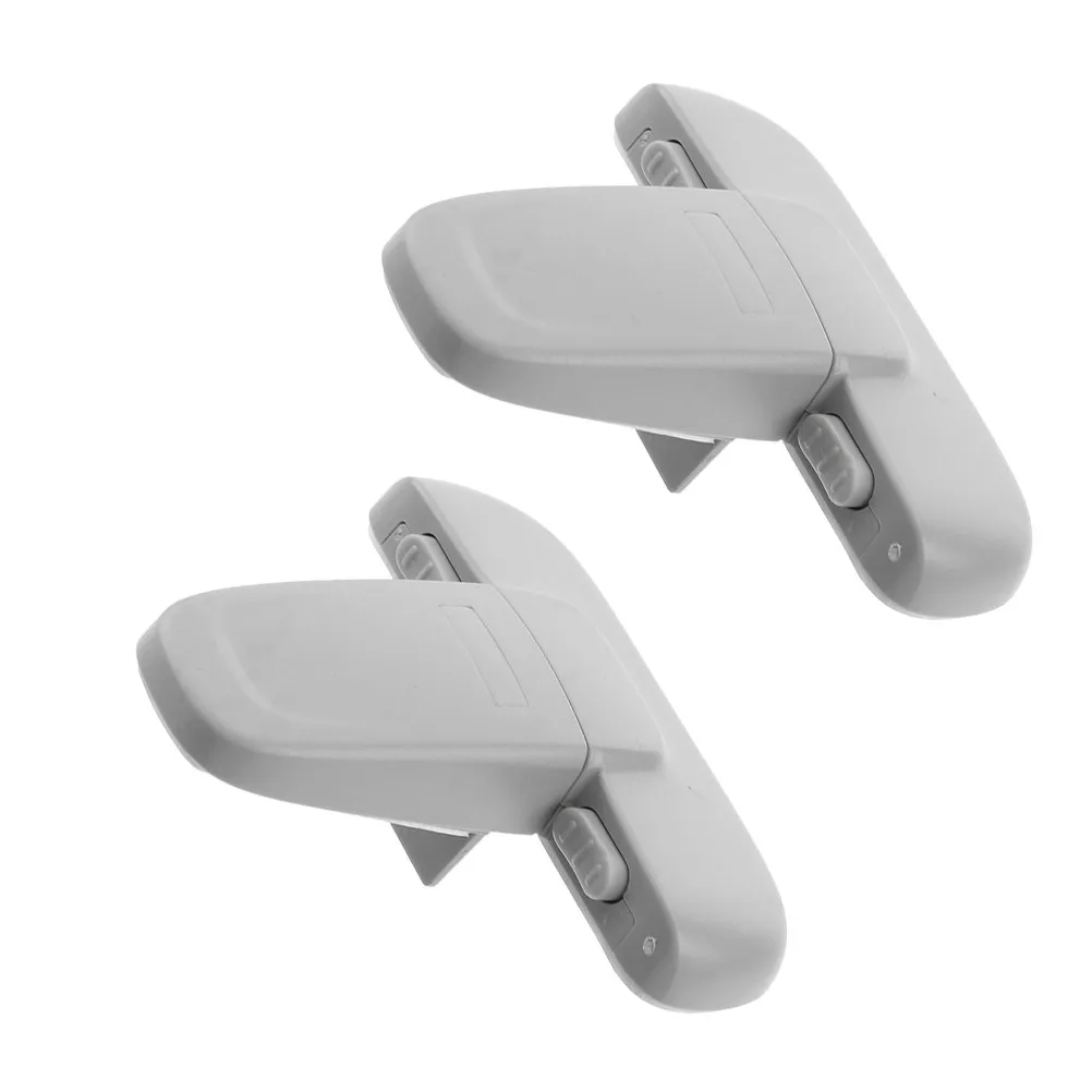 

2Pcs Cabinet Safety Lock Childproof Latch for Refrigerator Door Drawer Cupboard Anti Pinch Secure Closure Home Protection Device