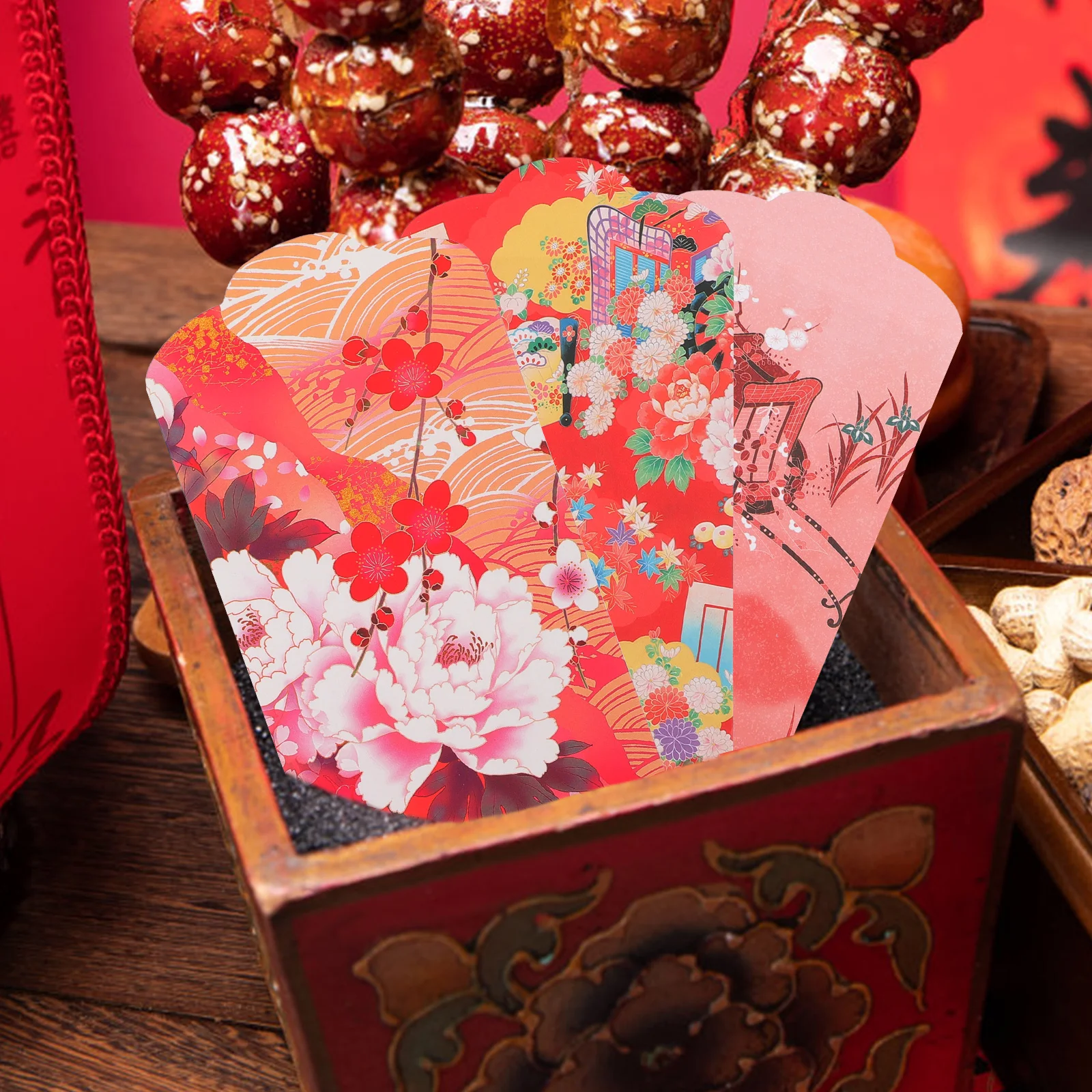 

30 шт., весенний фестиваль, красные конверты, мешочек для денег, подарок, денежный пакет, свадебный подарок, декоративный бумажный конверт, новогоднее празднование