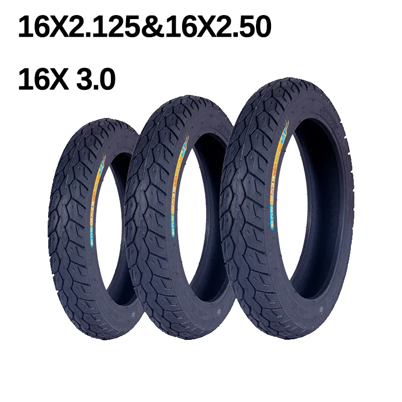 16X2.125/16X2.50/16X3.0 Chaoyang Electric Bike Tires for Three-Wheeled Battery-Powered Bicycles