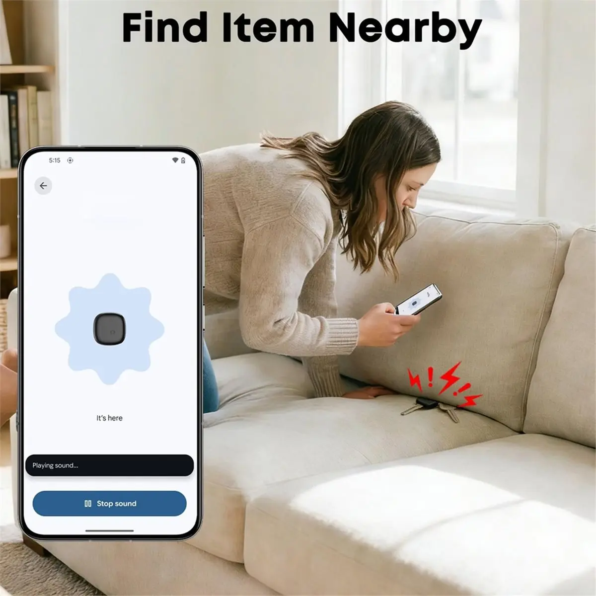 New Electronics 2 Pack Tracker Tags , Air Tracker for Android 'S Find Hub App, Waterproof Bluetooth Keyfinder for Keys Kids Bag
