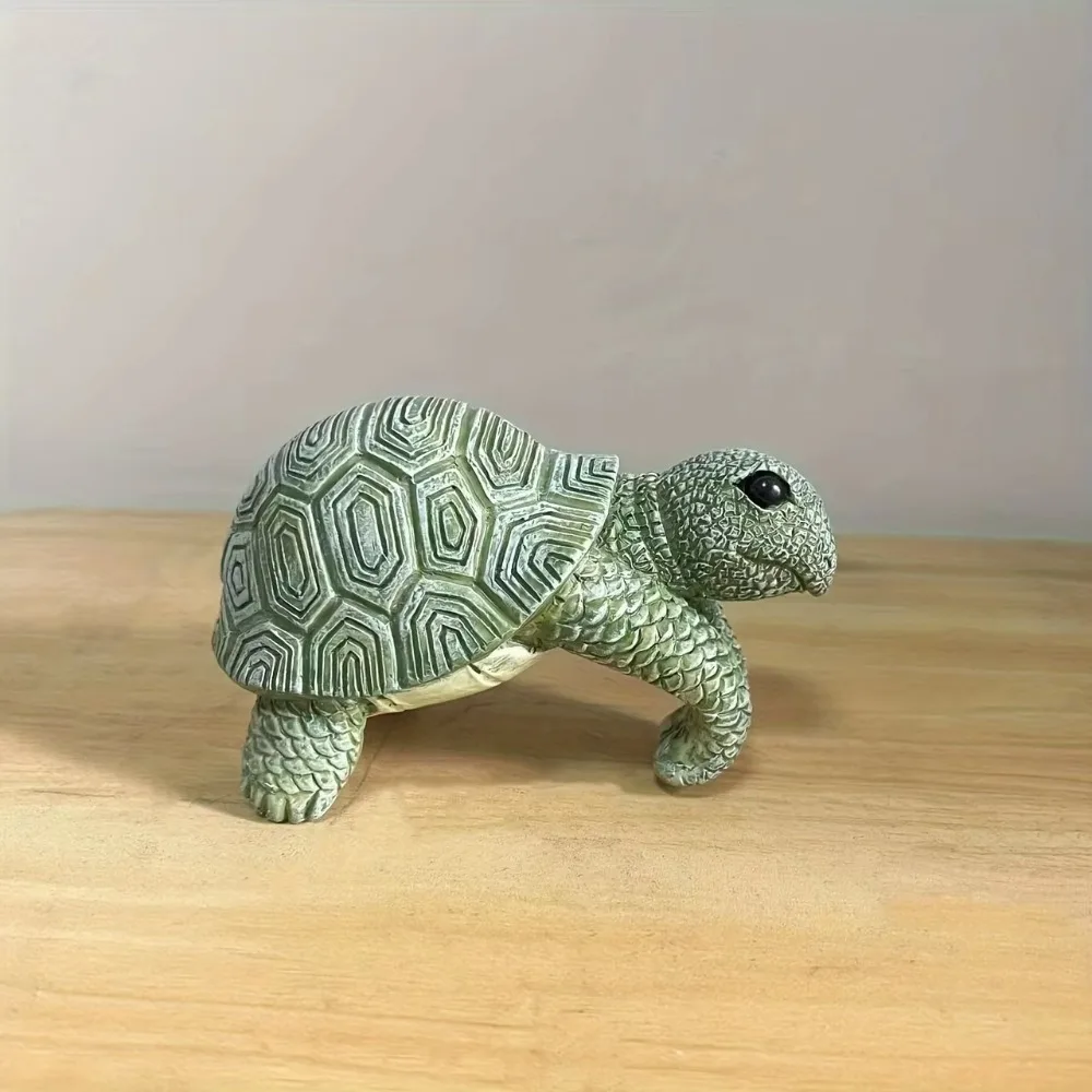 Interesting Resin Turtle Statues Simulation Turtle Ornament Animal Statues Balcony