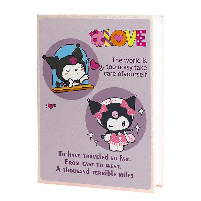 

Kuromi Anime Kawaii Sanrio Baby Photo Album Storage Cute Cartoon Pochacco Recording Baby Storage Photos Book Gifts for Kids
