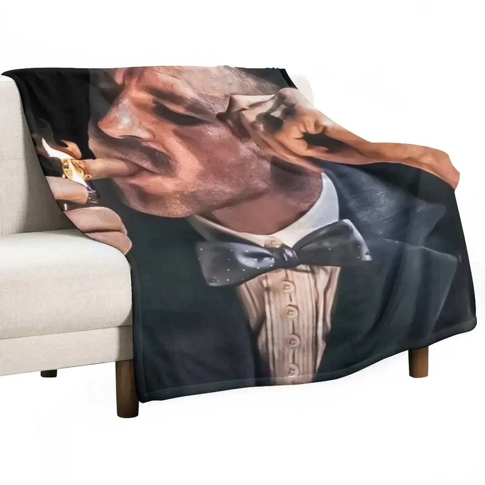 

arthur shelby Throw Blanket Shaggy Furry Soft Blanket for Bedroom Living Room