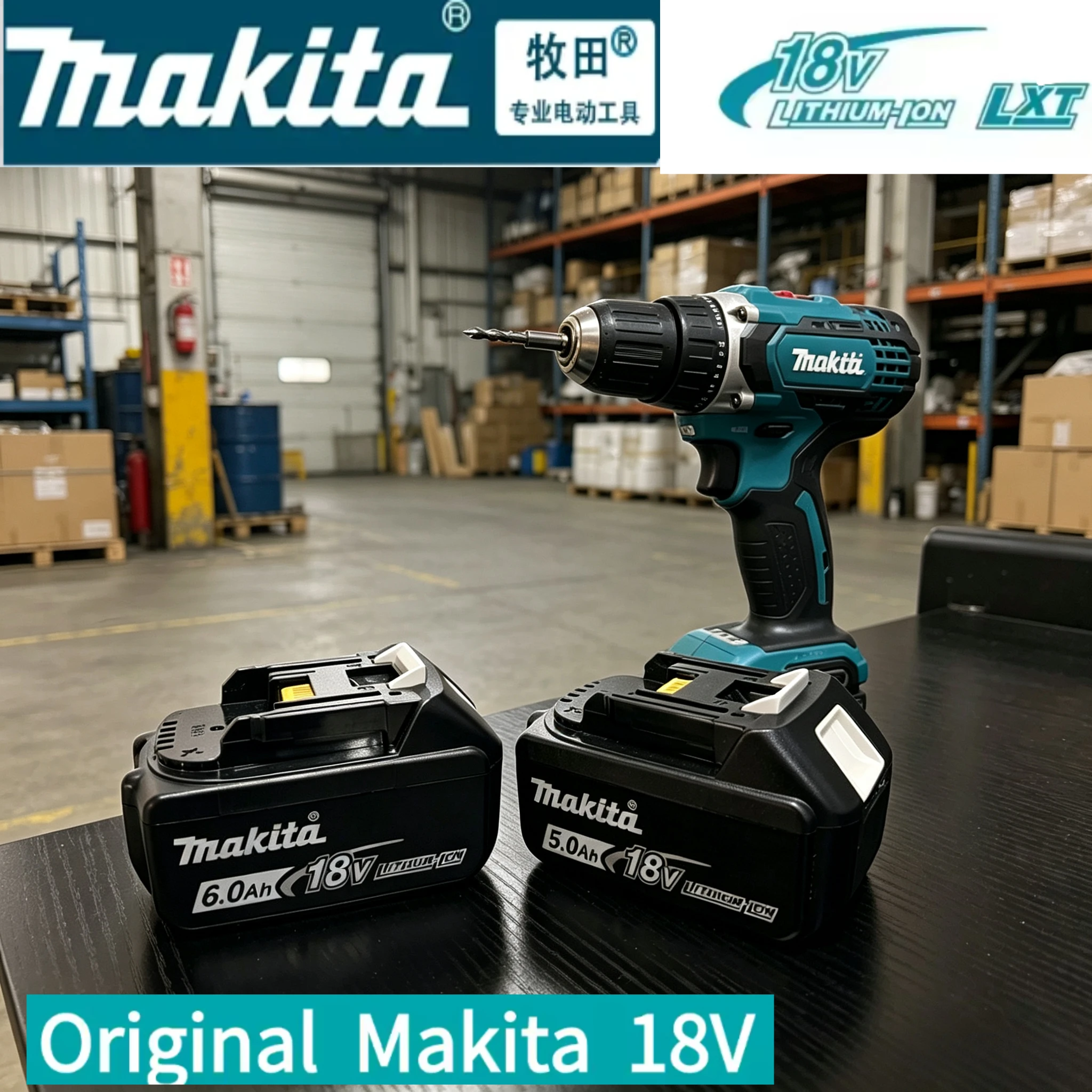 

Оригинальный аккумулятор Makita 18В (6.0Ач) для моделей BL1850B, BL1850, BL1860, BL1830, BL1815, BL1840, LXT400