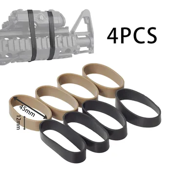 Tactical Airsoft Hoge Sterkte Elastische Rubberen O Ring Jachtgeweer Rubberen Band Softair Voor DBAL A2 PEQ15 Zaklamp Laser Sight