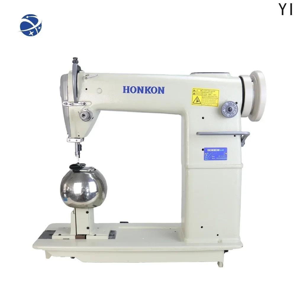 YYHC HONKON Hot Sale industrial human hair wig making machinery single needle sewing machine for wigs