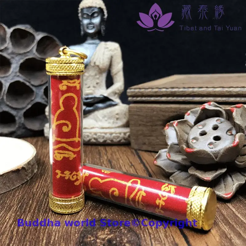 2026 NOUVEAU bouddhisme thaïlande temple rouge bonne chance bouddha amulette pendentif exorciser les mauvais esprits recruter l'argent bénisse talisman de sécurité