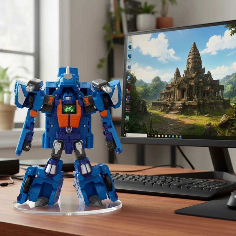 2025 nouveau Robot transformateur jouet Hello Carbot jouets 9 ''/23 cm Rock Titan voiture bête combinaison figurine enfants recueillir cadeau