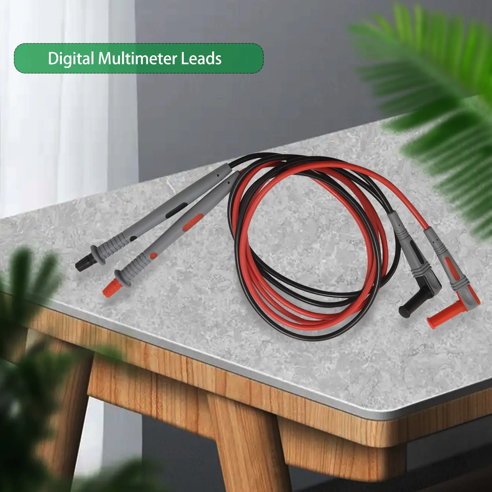 

A66R-P1503B Комплект тестовых проводов для мультиметра, выводы цифрового мультиметра с зажимами типа «крокодил» Сменные насадки для щупов мультиметра