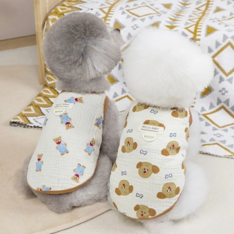 Camiseta verano para Chihuahua y perros pequeños – Algodón suave con estampado