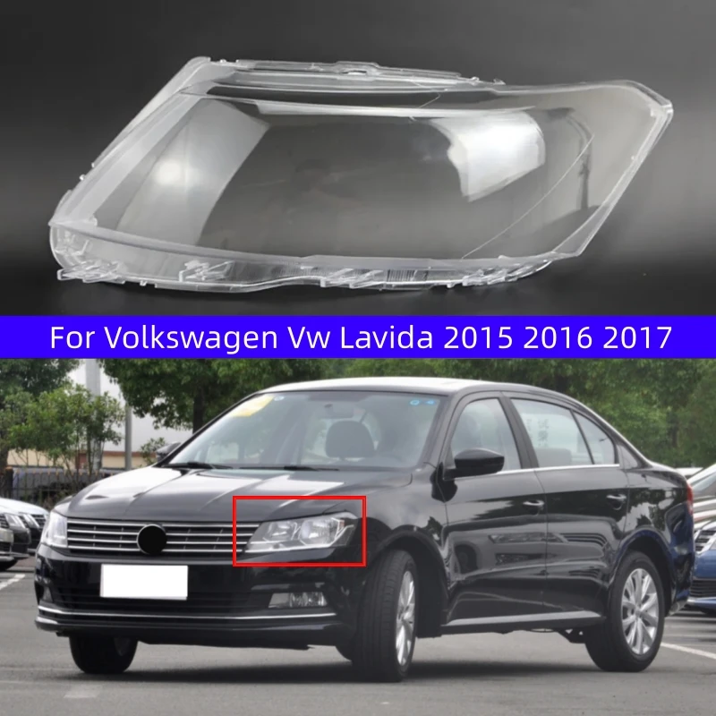 

Для Volkswagen Vw Lavida 2015 2016 2017, передняя фара автомобиля, крышка объектива, прозрачные абажуры, корпус лампы