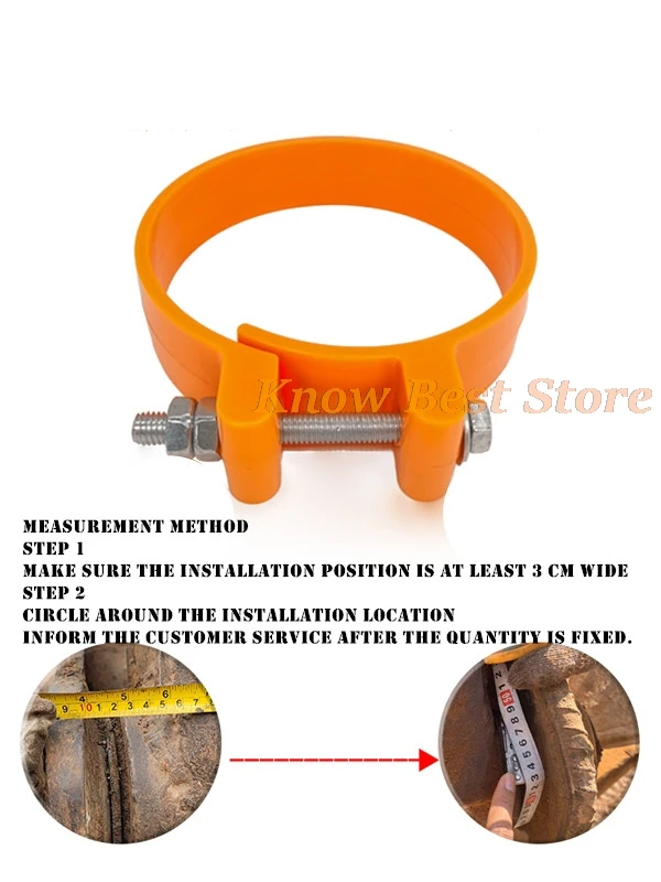 Excavator Dust Ring Excavator Bucket Shaft Butter Seal Ring Horse Head Bucket Pin Free Removal Wear-resistant Rubber Dust Cover