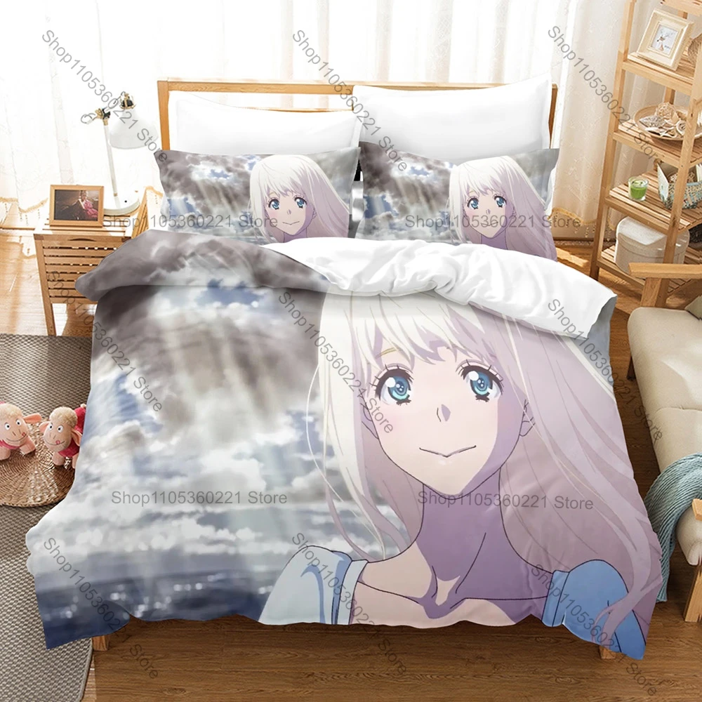Ocean Pirate Fantasy Anime Fena Pirate Princess Full Printed 3PCS Bedding Duvet Cover + 2 Pillowcases Teen Dorm Home Decoration