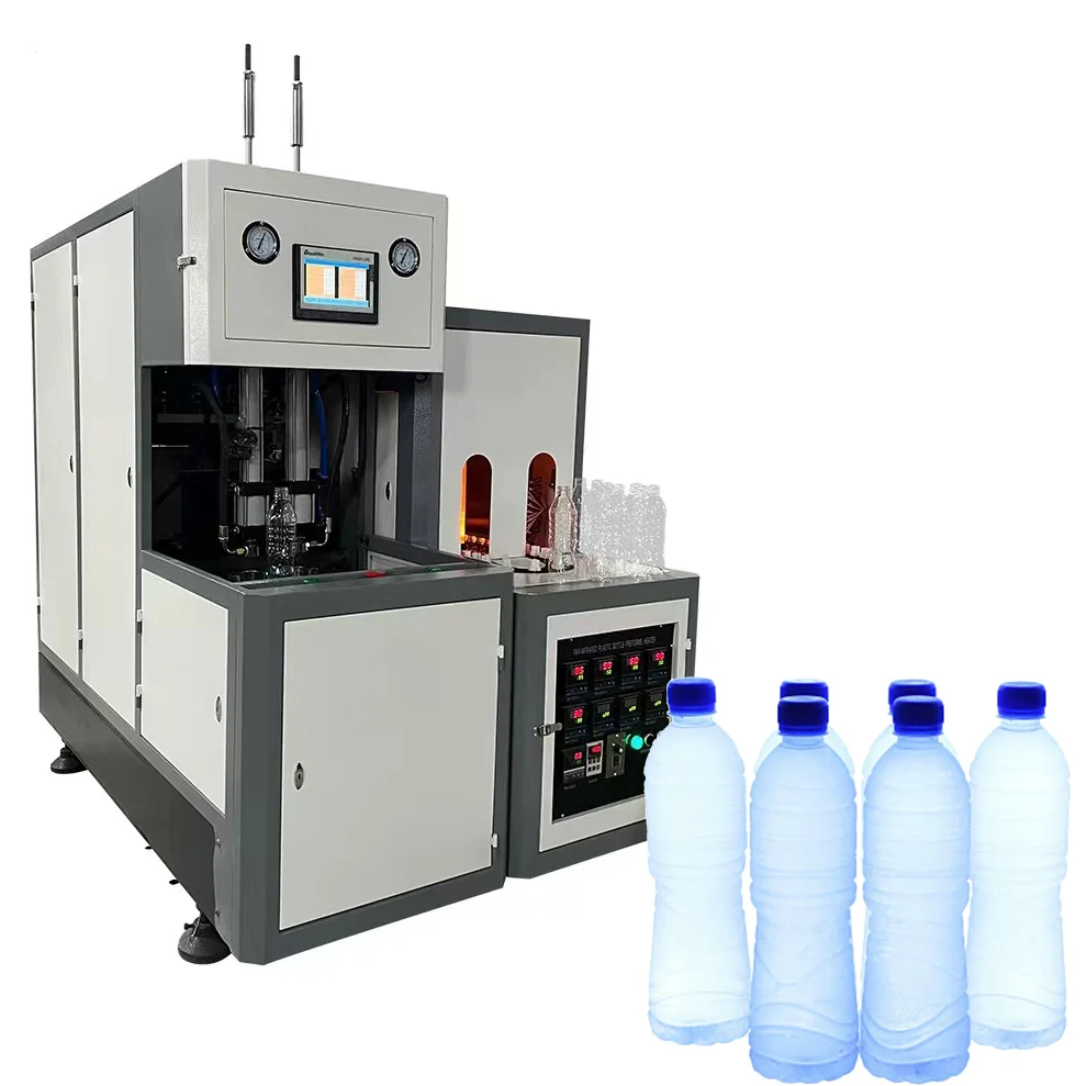 High Speed Semi Automatic PET Bottle Making Stretch Blow Molding Machine Plastic Bottle Blow Machine for Sale