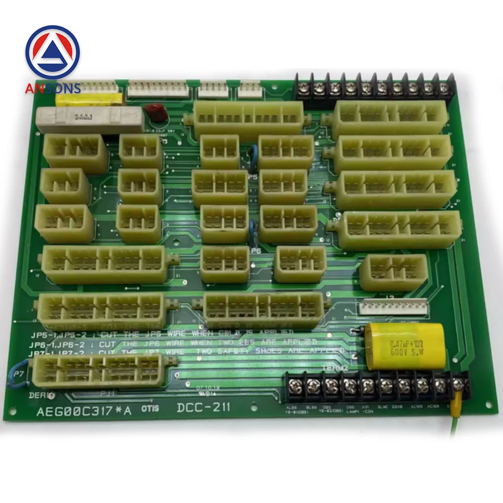 

DCC-210 DCC-211 AEG00C317*A SIGMA Elevator Conversion Interface PCB Plugin Communication Board Ansons Elevator Spare Parts