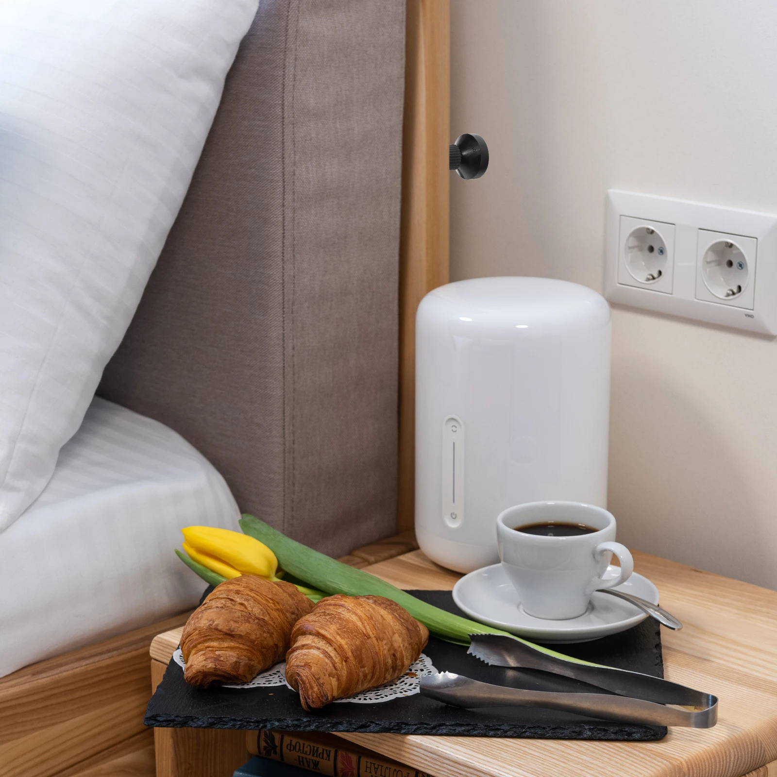 

Anti Noise Bed Headboard Stabilizer Adjustable Stopper for Frame Furniture Wall Protector Non Slip Fixer Bedroom Living Room