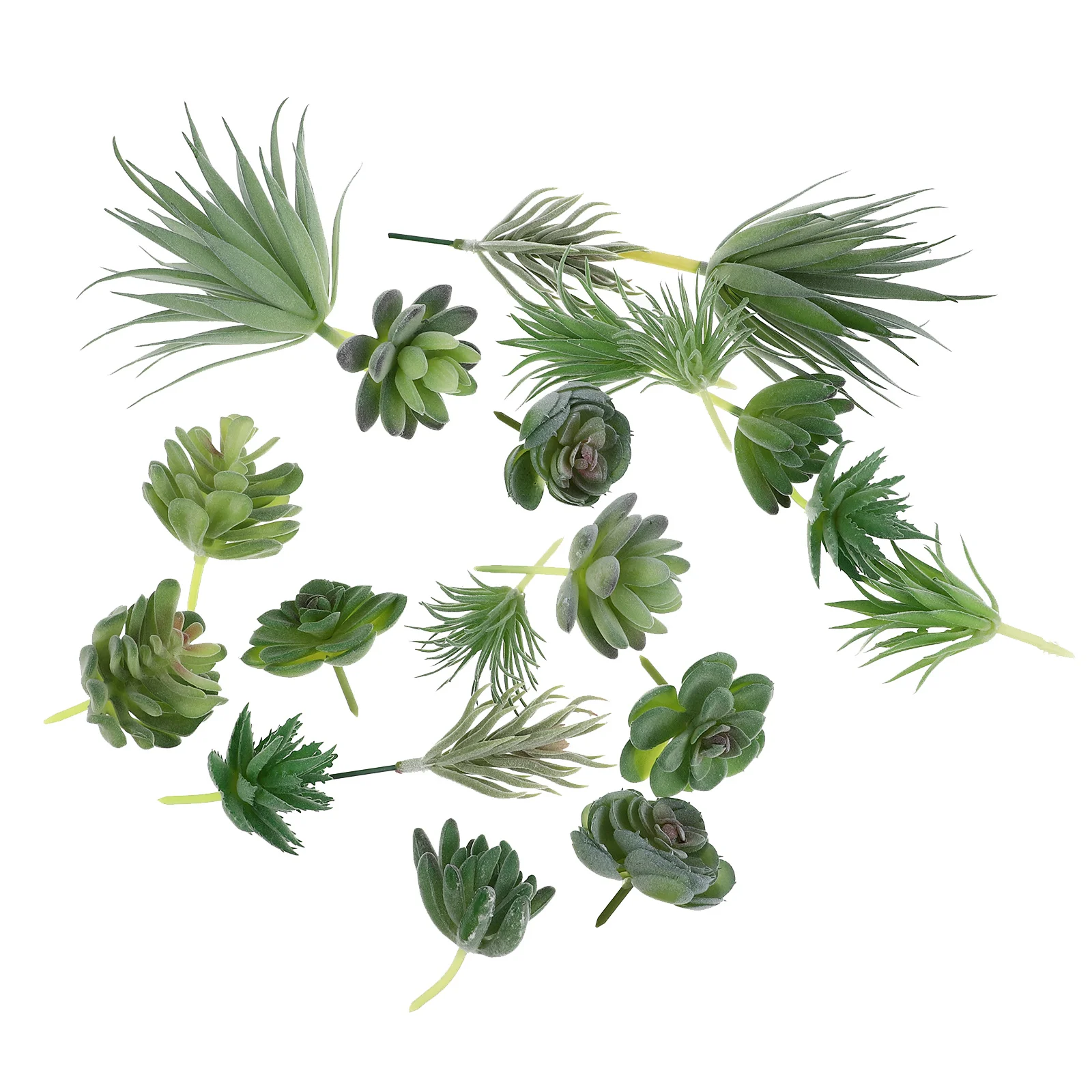 

20 Pcs Simulated Succulents Artificial Plants Mini Fake Decorations Accessories Seeds