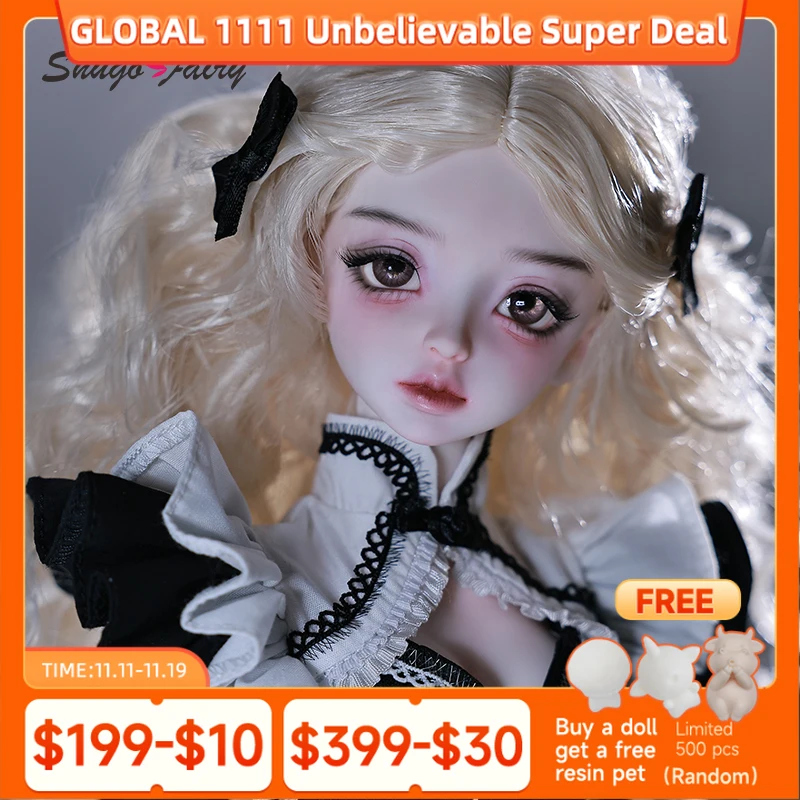 

ShugaFairy Bunton Bjd кукла 1/4 Huagao аниме игрушка шарнирное тело Сделай Сам девушки подарок Аниме Кукла Blythe подвижная Строительная игрушка