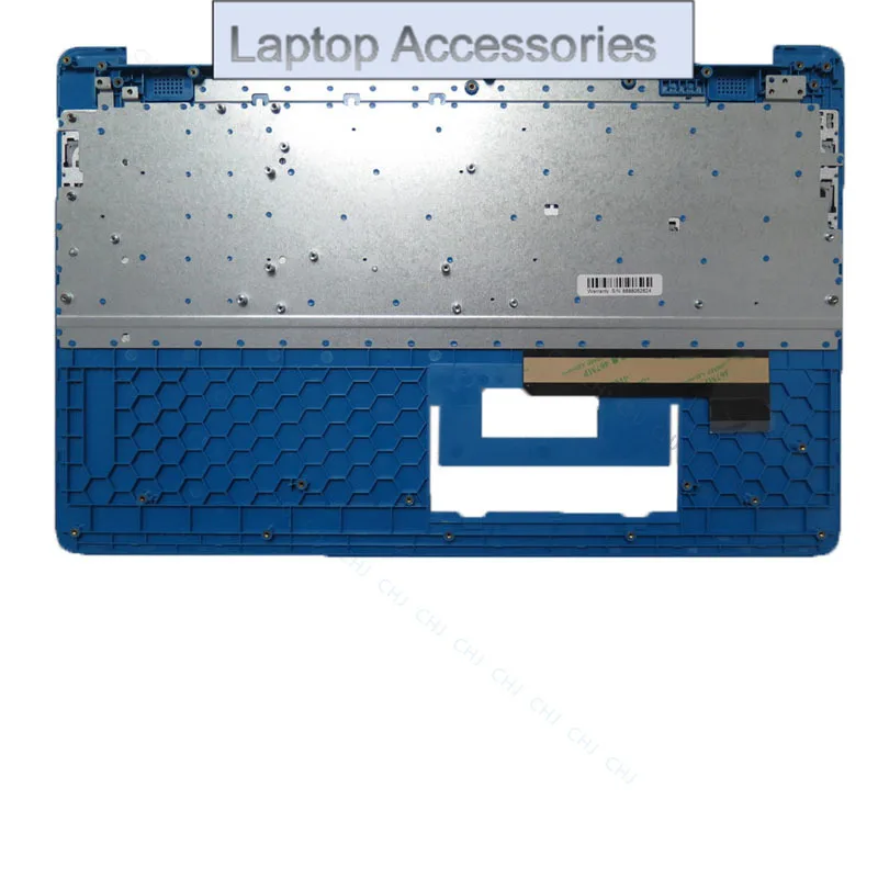 F portátil gris azul reposamanos y teclado para Gateway GWTN156-4 GWTN156-4BL GWTN156-4BK GWTN156-4GR GWTN156-4PR inglés EE. UU. Sin Touchpa